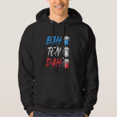 BAH TEN DAH Grappig 4 juli Bier Bartender Ameri Hoodie (Voorkant)