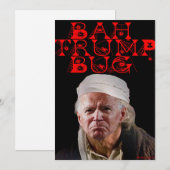 Bah Trump Bug Feestdagenkaart (Voorkant / Achterkant)