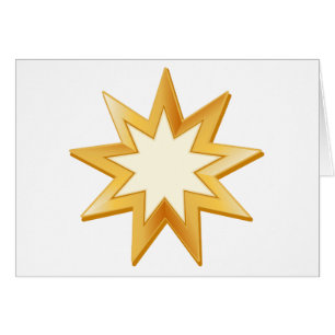 Baha'i 5" x 7" Wenskaart