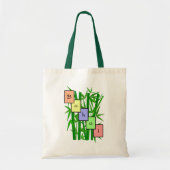 Baha'i Bamboo Tote Bag (Voorkant)