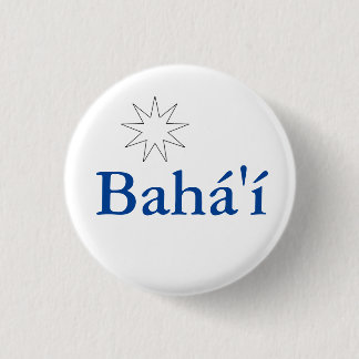 Bahá'í-Button Ronde Button 3,2 Cm