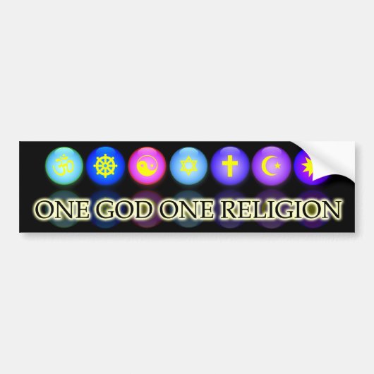 Baha'i Faith Bumpersticker (Voorkant)