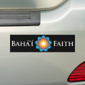 Bahá'í Faith Bumpersticker (Op auto)