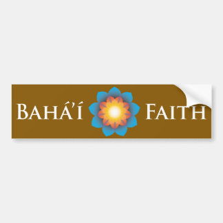 Bahá'í Faith Bumpersticker