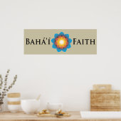 Bahá'í Faith Poster (Keuken)