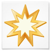 Baha'i Foto Afdruk (Voorkant)