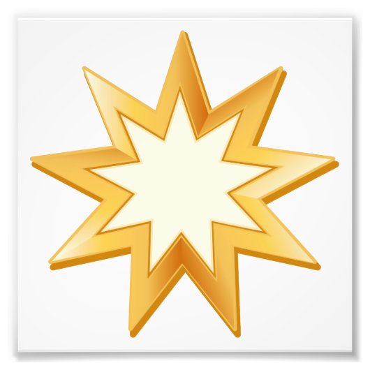 Baha'i Foto Afdruk (Voorkant)