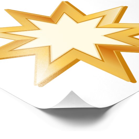 Baha'i Foto Afdruk (Hoek)