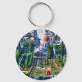 Baha'i Garden Sleutelhanger (Voorkant)