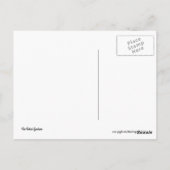 Bahai Gardens in Haifa, Israël Briefkaart (Achterkant)