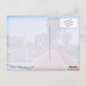 Bahá'í Gardens van Acre, Israël Briefkaart (Achterkant)