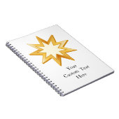 Baha'i Journal 6,5" x 8,75" Notitieboek (Rechterzijde)