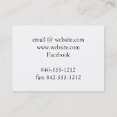 Baha'i: krachtig Visitekaartje van 3,5 x 2,5 inch (Achterkant)