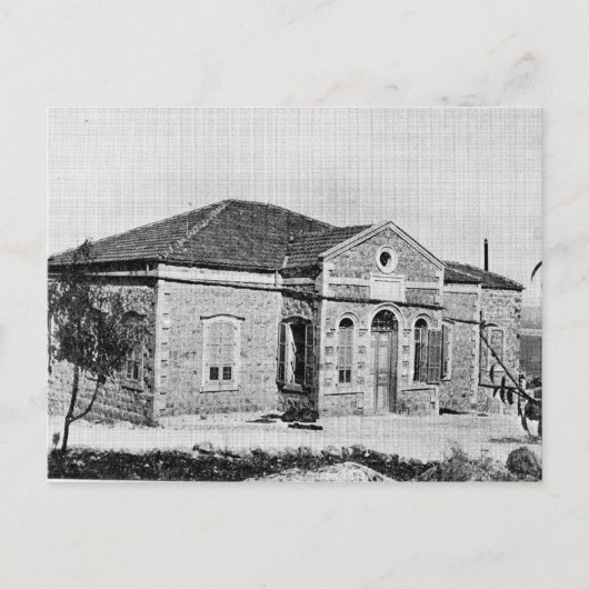 Baha'i Pilgrim House, ca. 1915 Briefkaart (Voorkant)