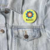Bahá'í Ronde Button 5,7 Cm (In situ)