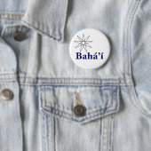Baha'i Star2 Ronde Button 5,7 Cm (In situ)