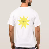 Baha'i ster t-shirt (Achterkant)