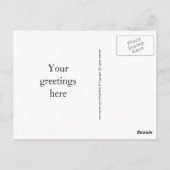 Baha'i-symbool Briefkaart (Achterkant)