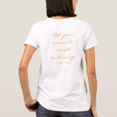 Baha'i T-Shirt (Achterkant)
