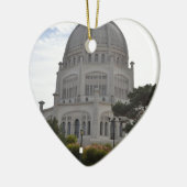Bahai Temple in Wilmette, IL Keramisch Ornament (Links)
