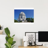 Baha'i Temple Poster (Thuiskantoor)
