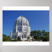 Baha'i Temple Poster (Voorkant)
