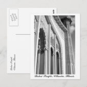 Bahai Temple, Wilmette, Illinois Briefkaart (Voorkant / Achterkant)