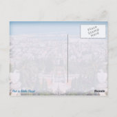 Bahá'í Tuinen van Haifa, Israël Briefkaart (Achterkant)