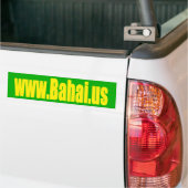 Bahai.us Bumpersticker (Op Truck)