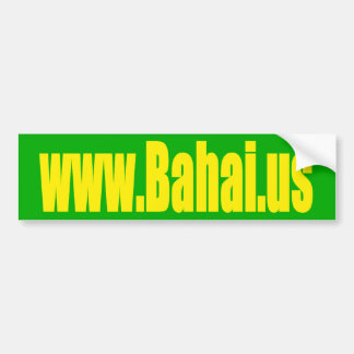 Bahai.us Bumpersticker