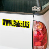 Bahai.us Bumpersticker (Op Truck)