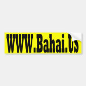 Bahai.us Bumpersticker (Voorkant)