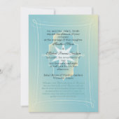 Baha'i Wedding Invitation (aangepast) Kaart (Voorkant)