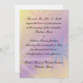 Baha'i Wedding Invitation Kaart (Voorkant / Achterkant)