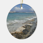 Bahama Beach Keramisch Ornament (Links)