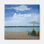 Bahama Beach Magneet (Voorkant)