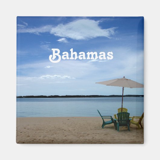Bahama Beach Magneet (Voorkant)