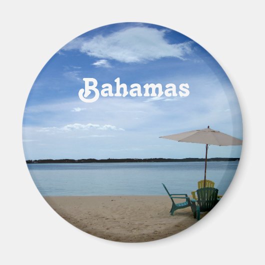 Bahama Beach Magneet (Voorkant)