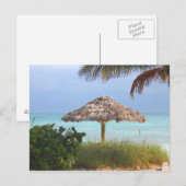 Bahama Beach Paradise Briefkaart (Voorkant / Achterkant)