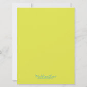 Bahama Blue Roll over Bowling Birthday Kaart (Achterkant)