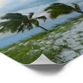 Bahama Breezes op Sunset, Treasure Cay Poster (Hoek)