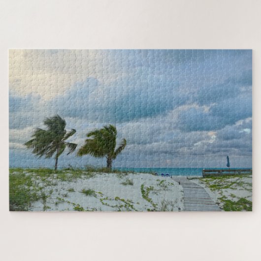 Bahama Breezes op Sunset, Treasure Cay Poster Legpuzzel (Horizontaal)