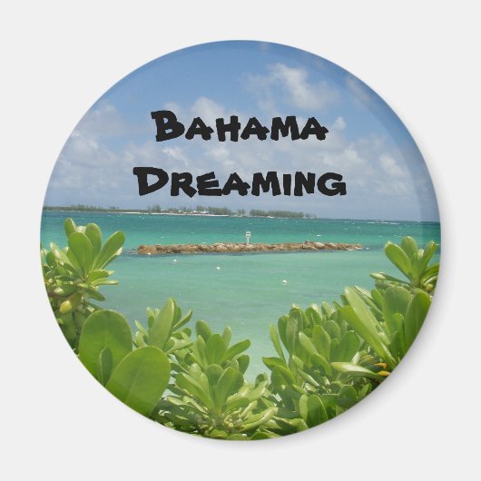 Bahama droommagneet magneet (Voorkant)