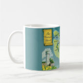 Bahama Eilanden Kaart Koffiemok (Links)