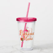 Bahama Mama Acryl Drinkbeker (Achterkant)