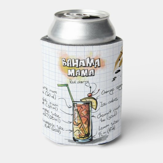 Bahama Mama Blikjeskoeler (Blikje Achterkant)