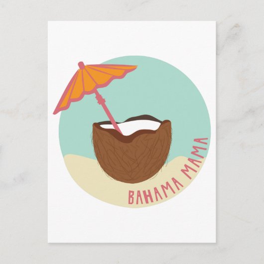 Bahama Mama Briefkaart (Voorkant)