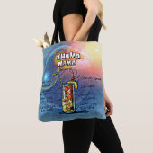 Bahama Mama Cocktail (#8 van de 12 Reeksen van de  Tote Bag (Dichtbij)