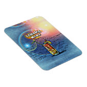 Bahama Mama Cocktail Drink Receptenmagneet Magneet (Rechterzijde)