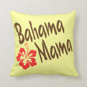 Bahama mama met hibiscus kussen